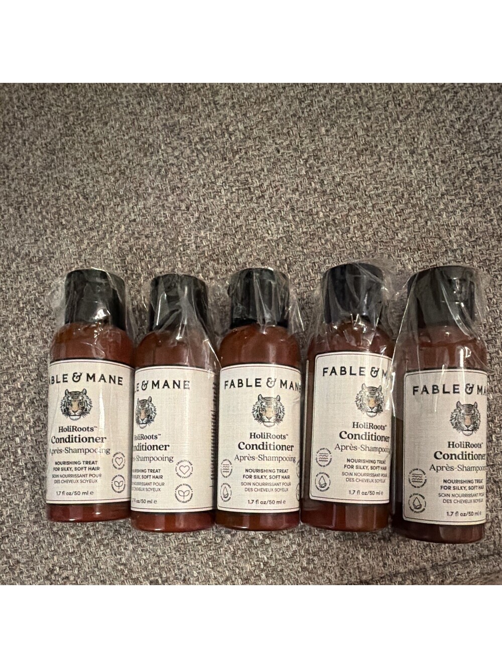 Fable & Mane HoliRoots Conditioner Travel Size 1.7 fl oz Lot of 5